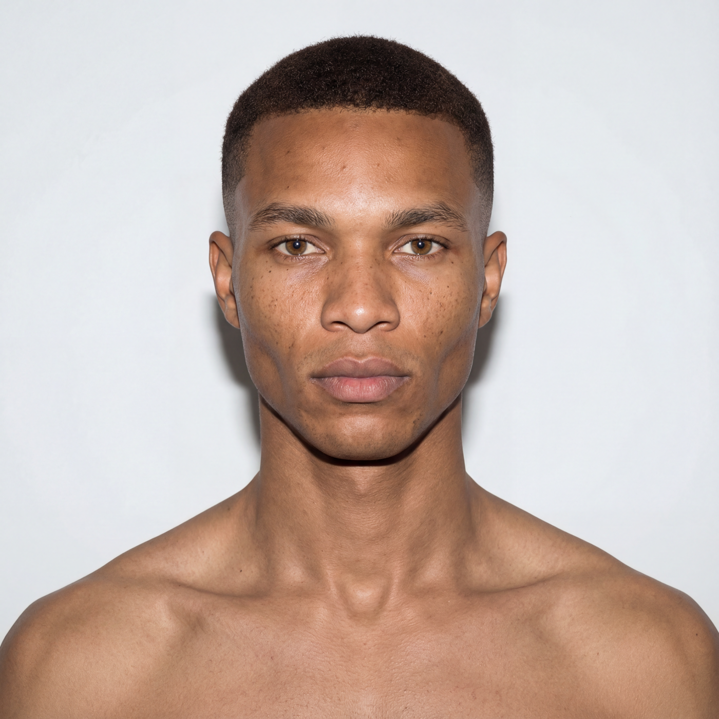 Hyper-realistic AI fashion model example